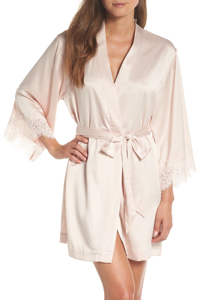 Juliette Short Robe, Main, color, PINK