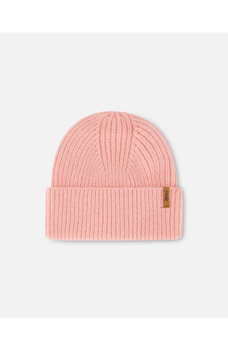 Deux par Deux Girl's Mid-Season Knit Hat Pink, Main, color,