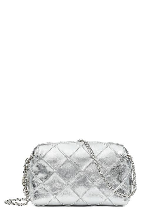 Fleming Soft Metallic Leather Crossbody Bag