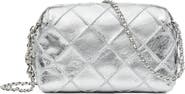 Tory Burch Fleming Soft Metallic Leather Crossbody Bag