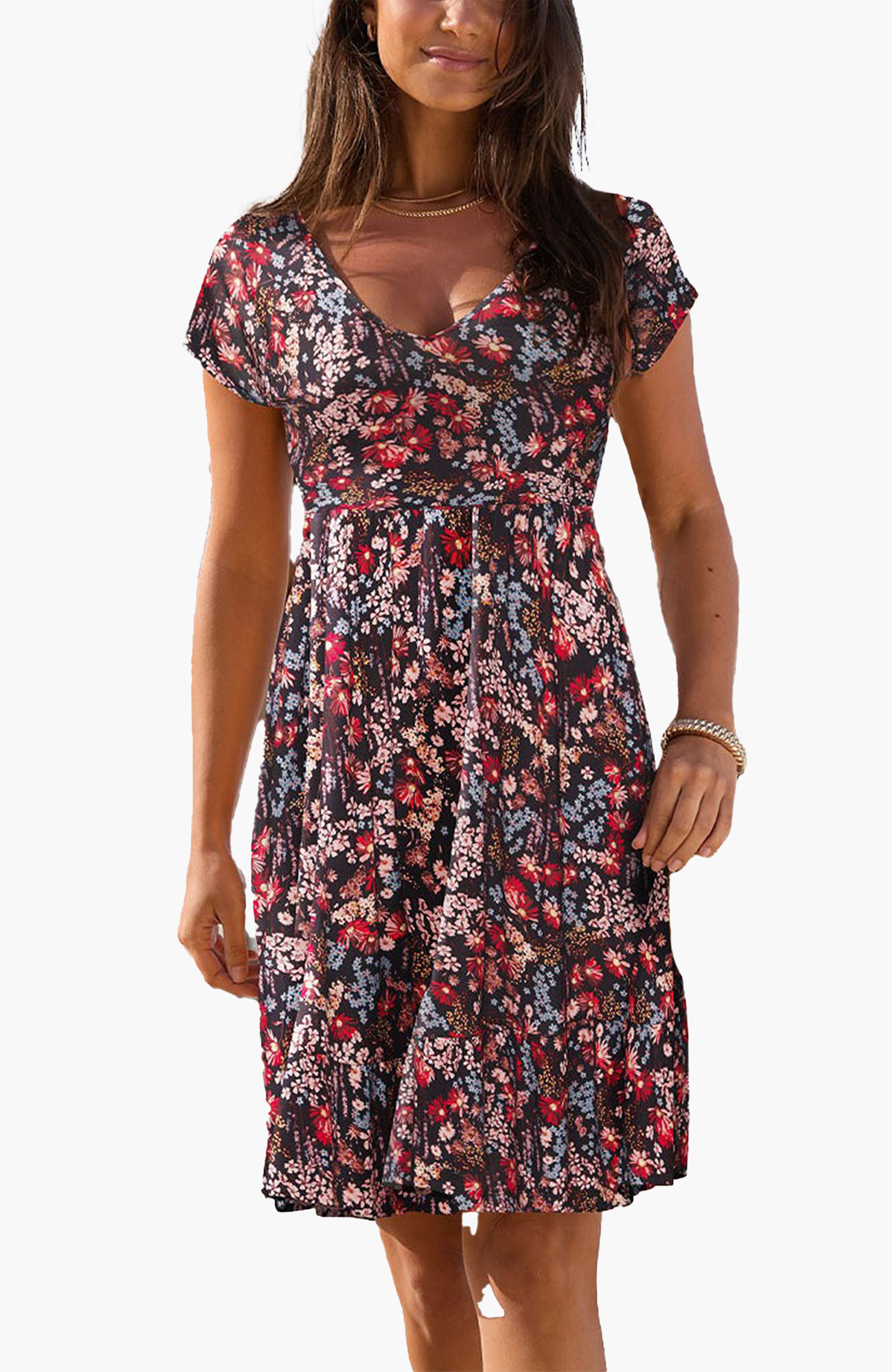 selected Red Printed