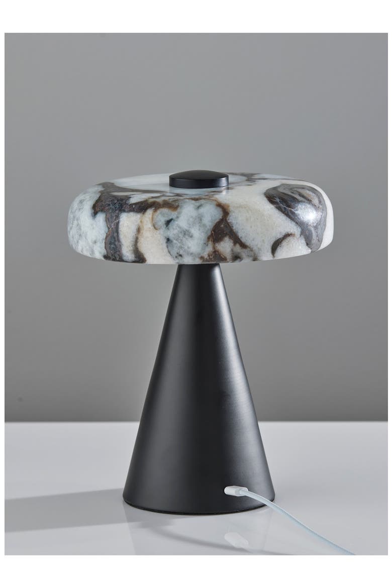 Randy Cordless Table Lamp, Alternate, color, BLACK