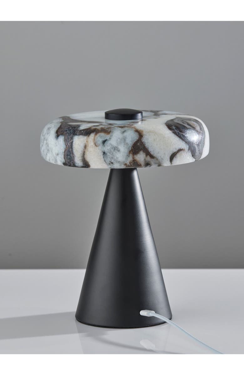 ADESSO LIGHTING Randy Cordless Table Lamp, Alternate, color, Black