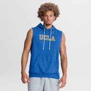 Jordan Brand Men's Jordan Brand Blue UCLA Bruins 2026 Sideline Sleeveless Dri-FIT Hoodie