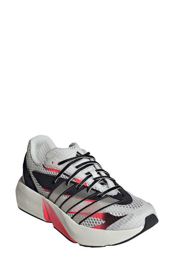 adidas Lightblaze Sneaker in Off White/Off White/Red at Nordstrom Rack, Size 8.5