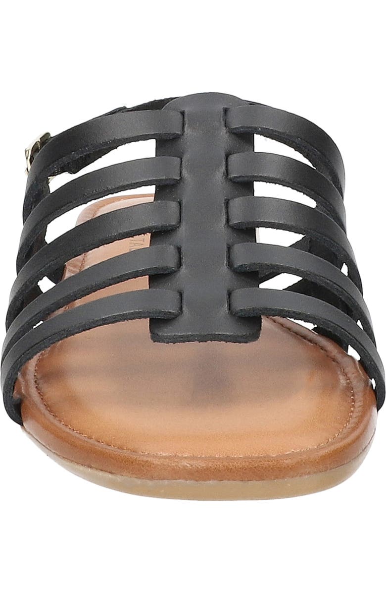 Bella Vita Uma-Italy Cage Sandal, Alternate, color, Black Leather