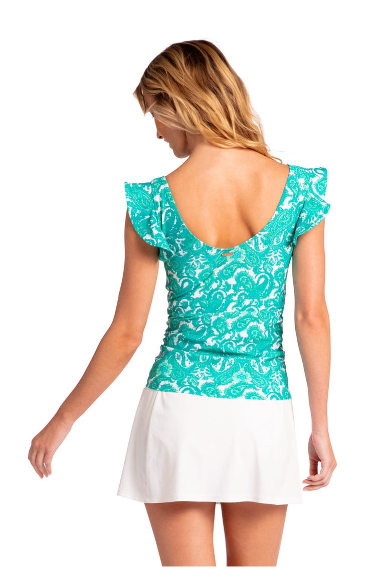 Classic Swim Skirt, Alternate, color, White