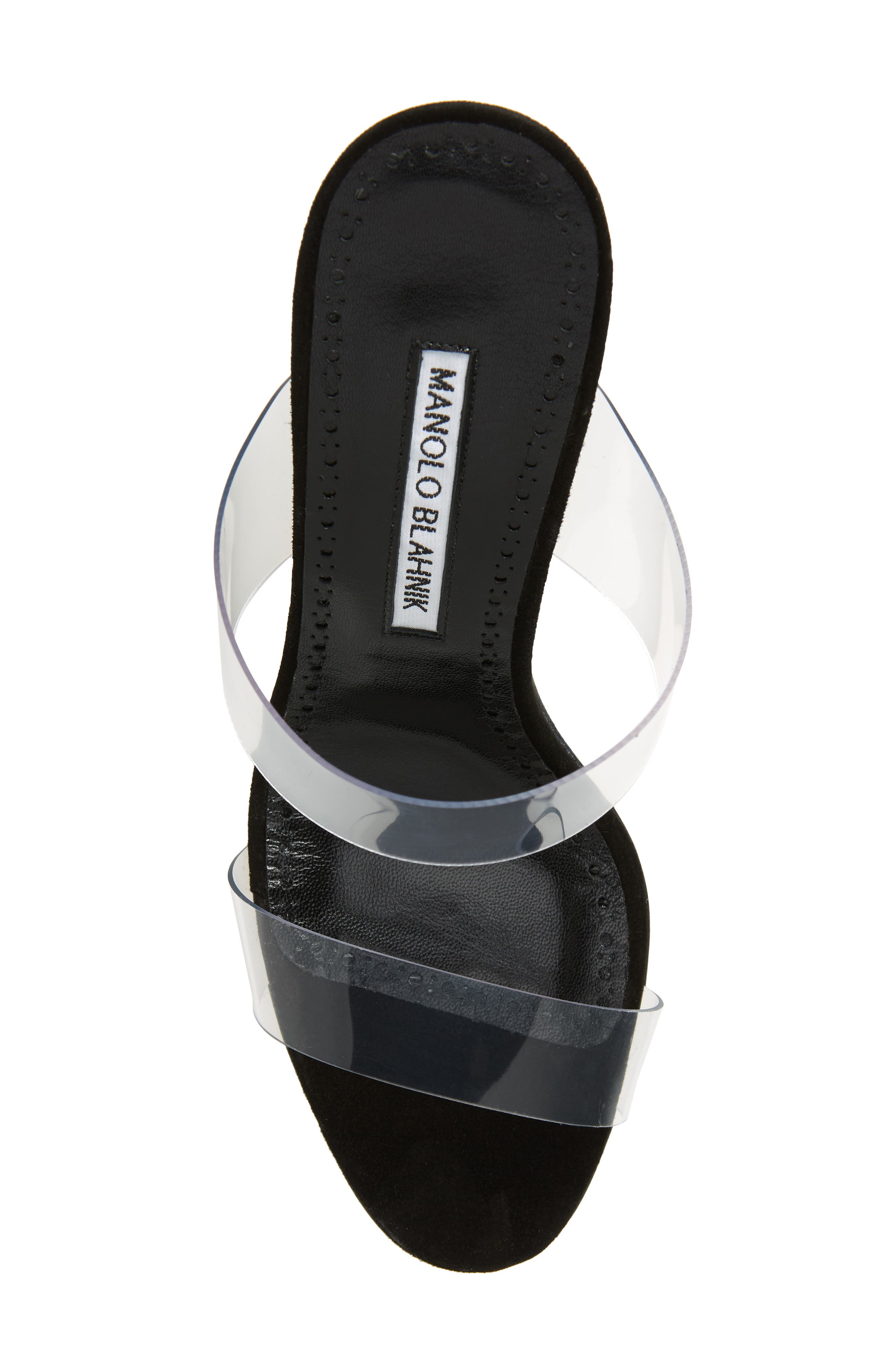 Manolo Blahnik Scolto Transparent Strap Sandal, Alternate, color, 