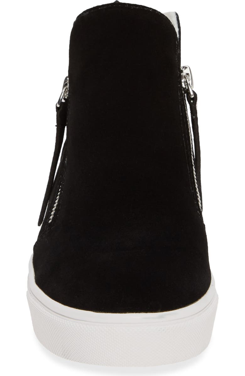 Steve Madden Caliber Faux Fur Lined Sneaker, Alternate, color,