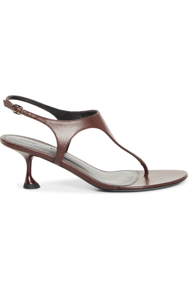 Proenza Schouler Tee Sandal, Alternate, color, Chocolate