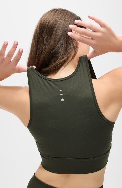 Elastique Athletics Le Divine Bra In Green