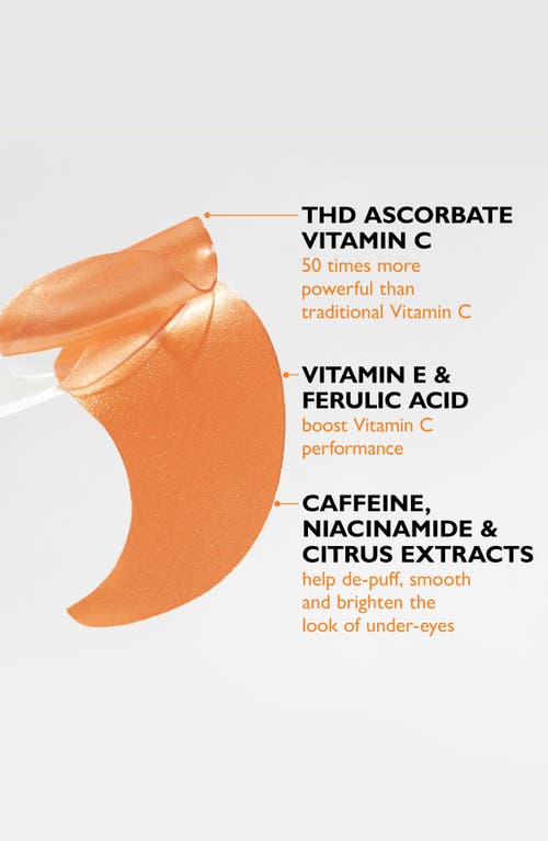 Peter Thomas Roth Vitamin C & Hyaluronic Eye Patches 2-piece Kit $120 Value In Transparent