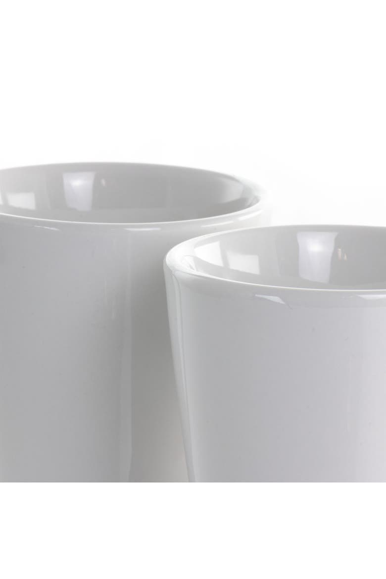 Holt 12 Piece 10 Ounce Porcelain Mug Set, Alternate, color, White