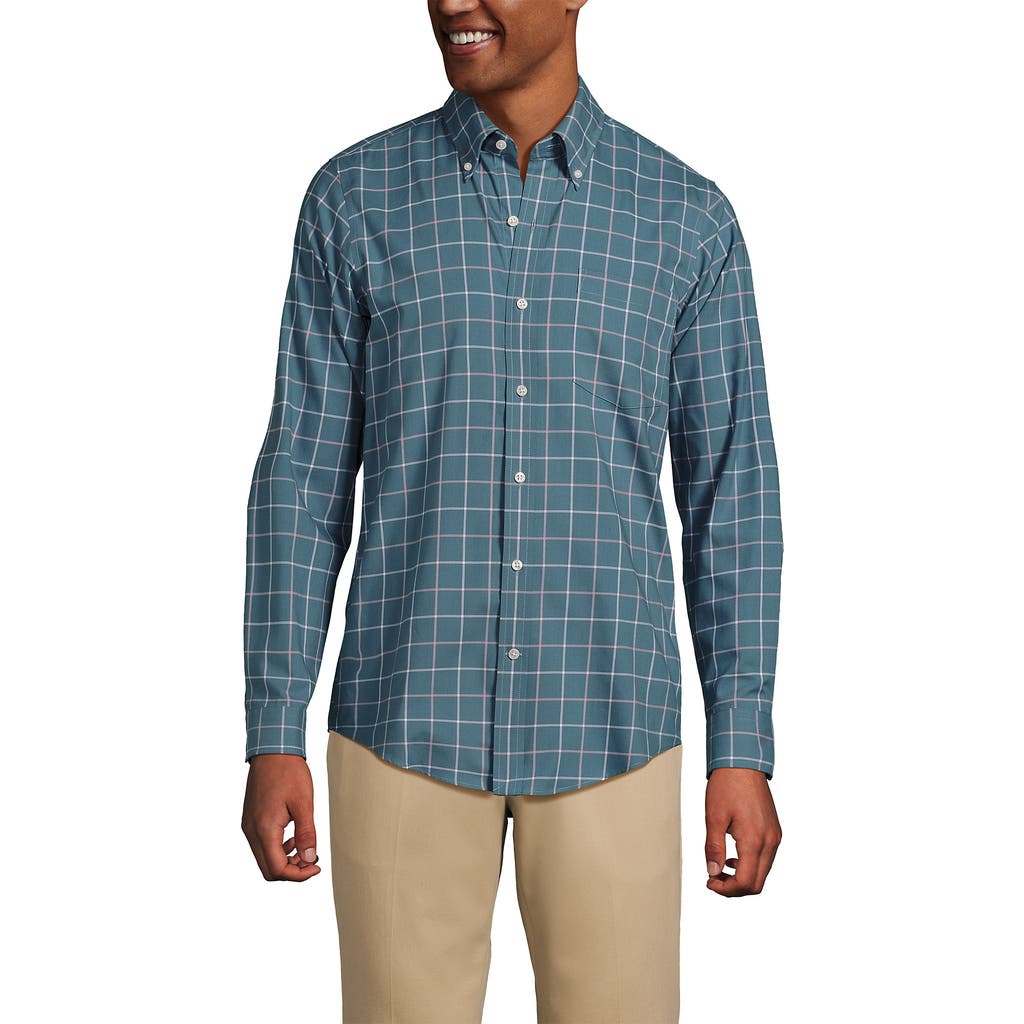 Lands' End Traditional Fit No Iron Twill Shirt
