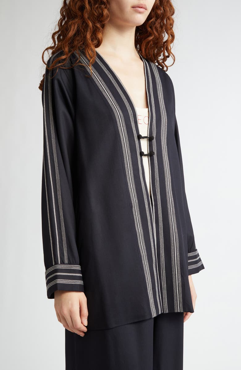 Bode Mathilde Longline Jacket, Alternate, color, 