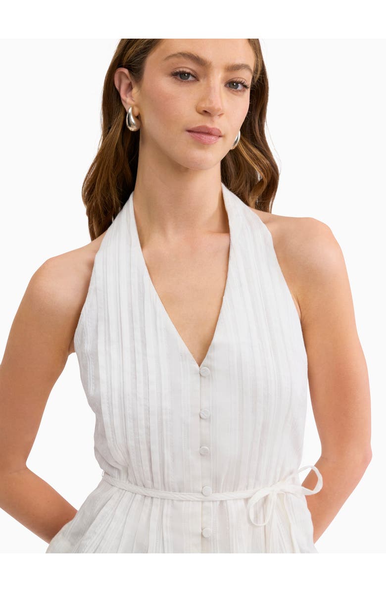 Rebecca Taylor Marianne Halter Top, Alternate, color, Ivory