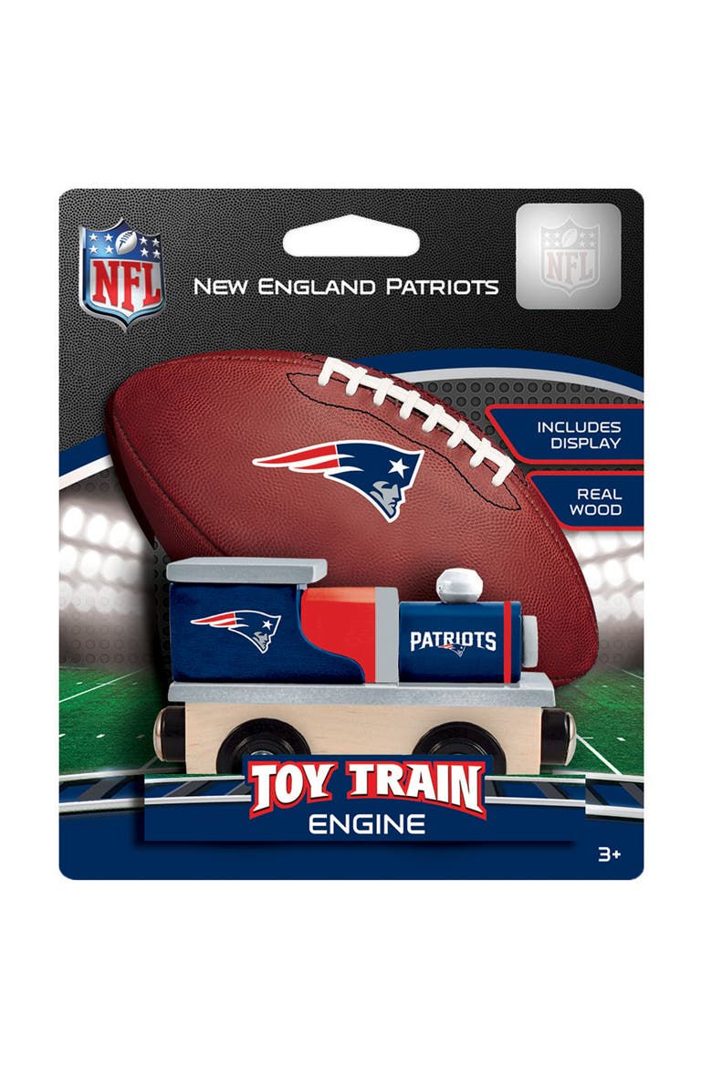 New England Patriots Toy Train Engine, Alternate, color, Multicolor