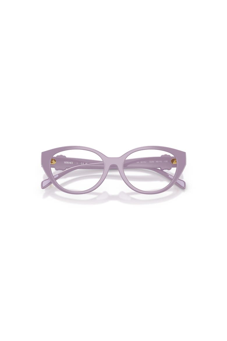 48mm Cat Eye optical glasses, Alternate, color, Violet