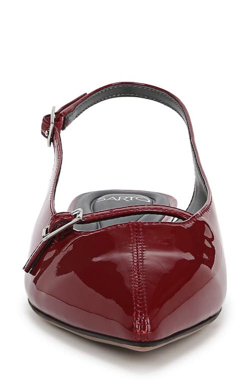 SARTO BY FRANCO SARTO SARTO BY FRANCO SARTO EMMA POINTED TOE SLINGBACK FLAT 