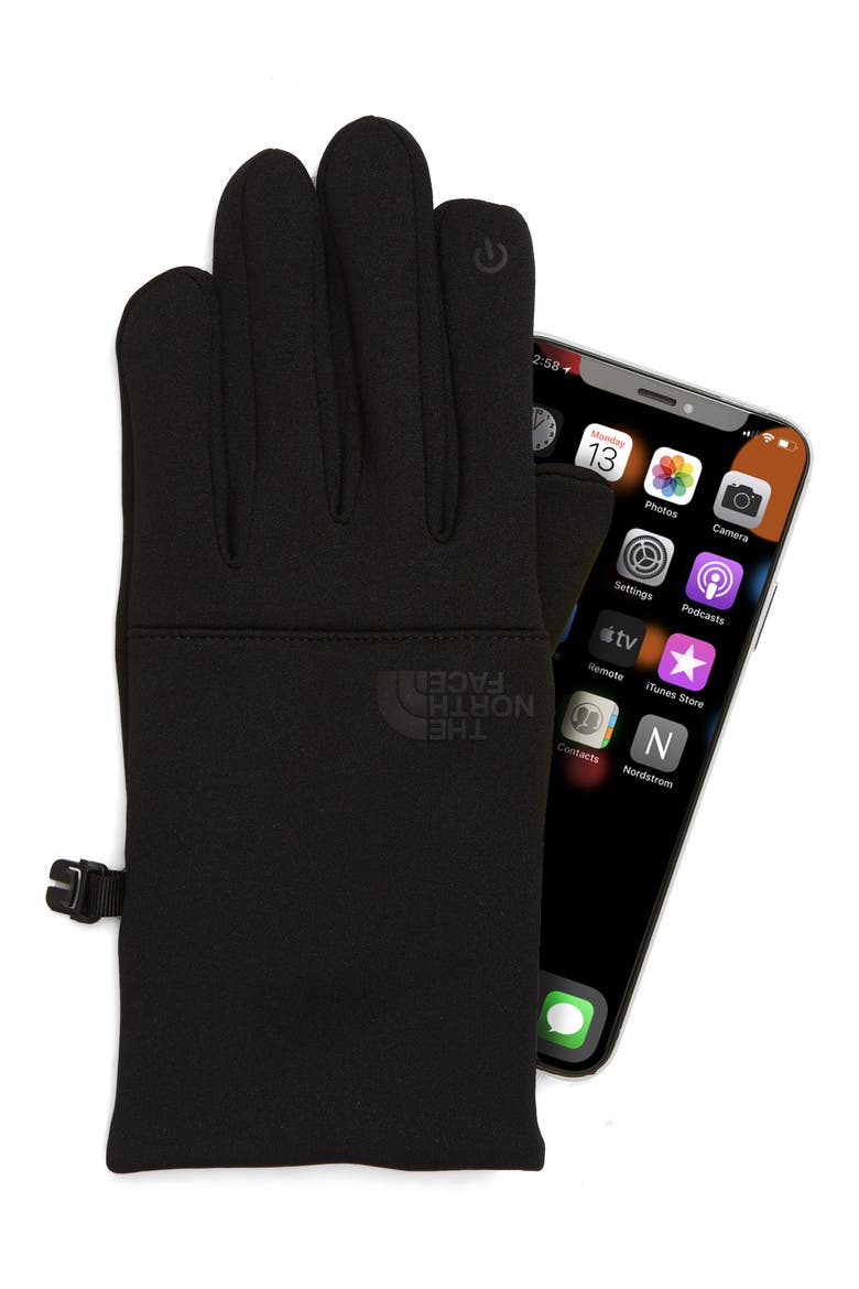 Etip Gloves, Alternate, color, TNF BLACK