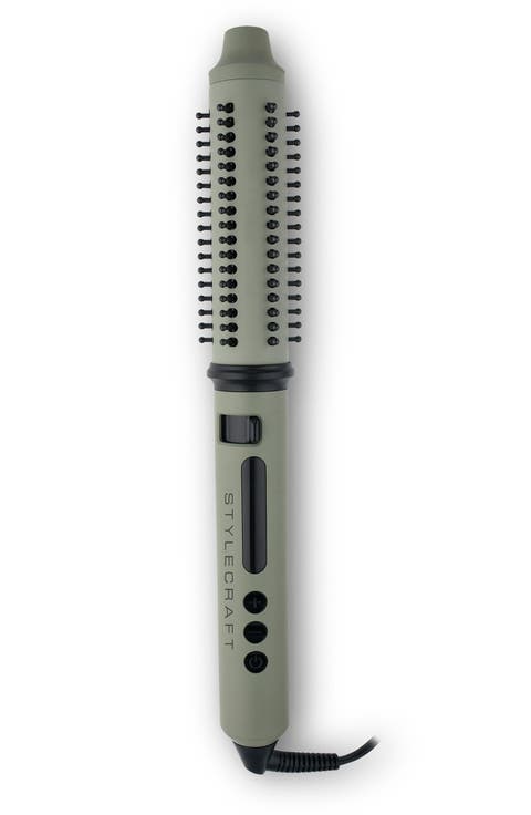 Sage 2-in-1 Rectractable Hot Brush Curling Wand