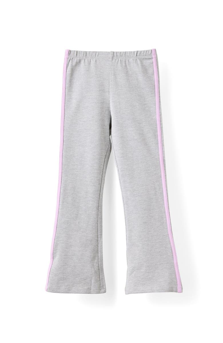 Cotton On Kids Kid's Essential Flare Pant, Main, color, Grey Marle Sports Stripe