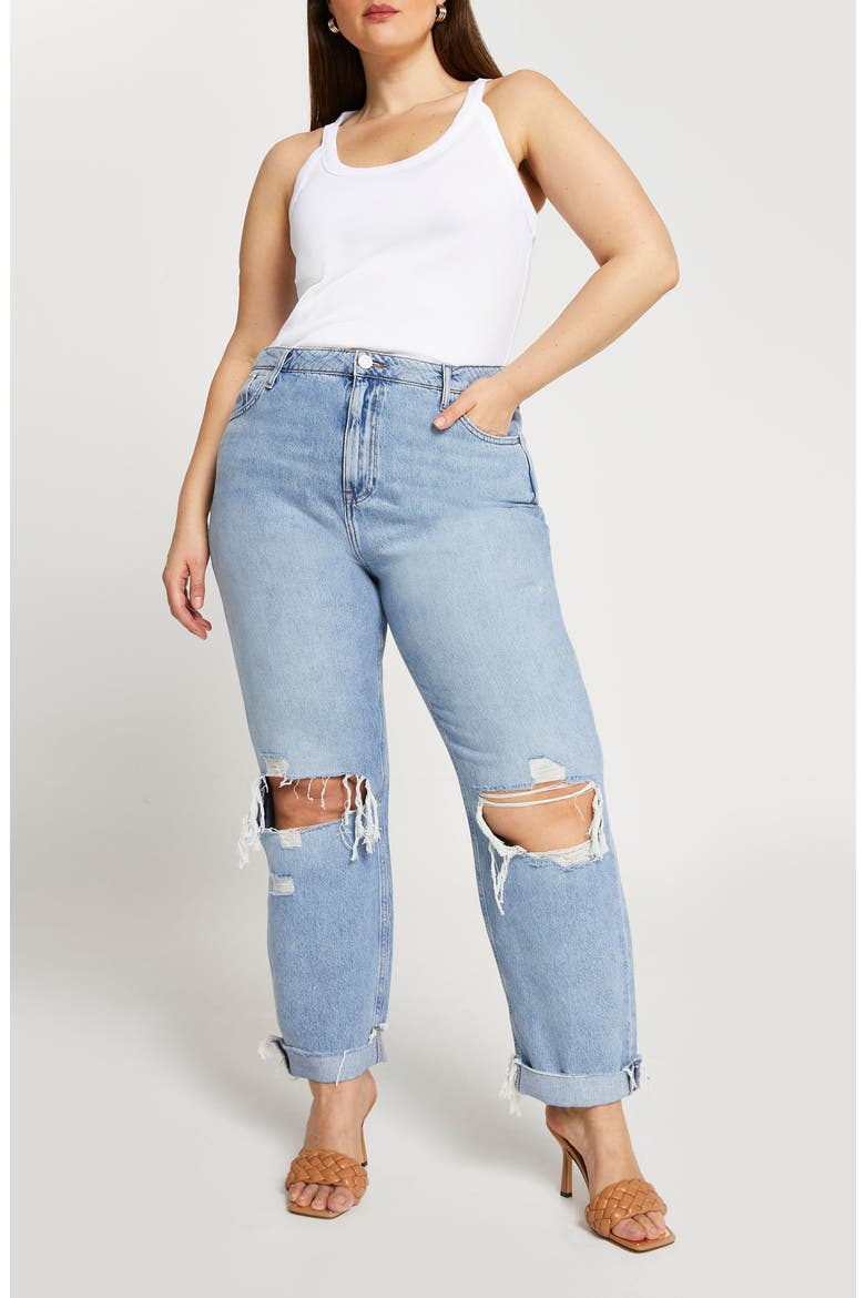 '90s Rib Tank, Alternate, color, WHITE