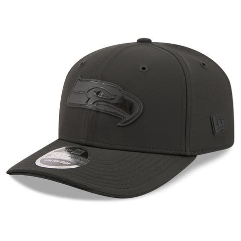 Men's New Era Black Seattle Seahawks 2026 Sideline 9SEVENTY Adjustable Hat