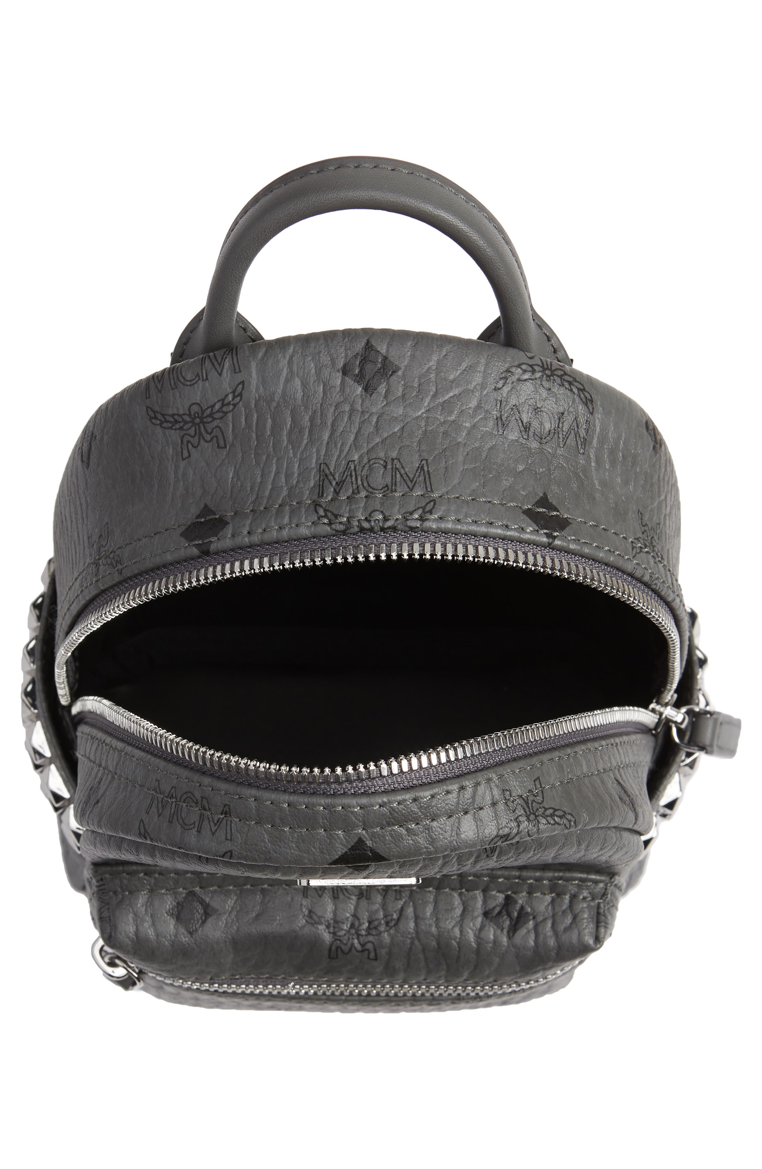MCM X-Mini Stark Side Stud Convertible Backpack, Alternate, color, 