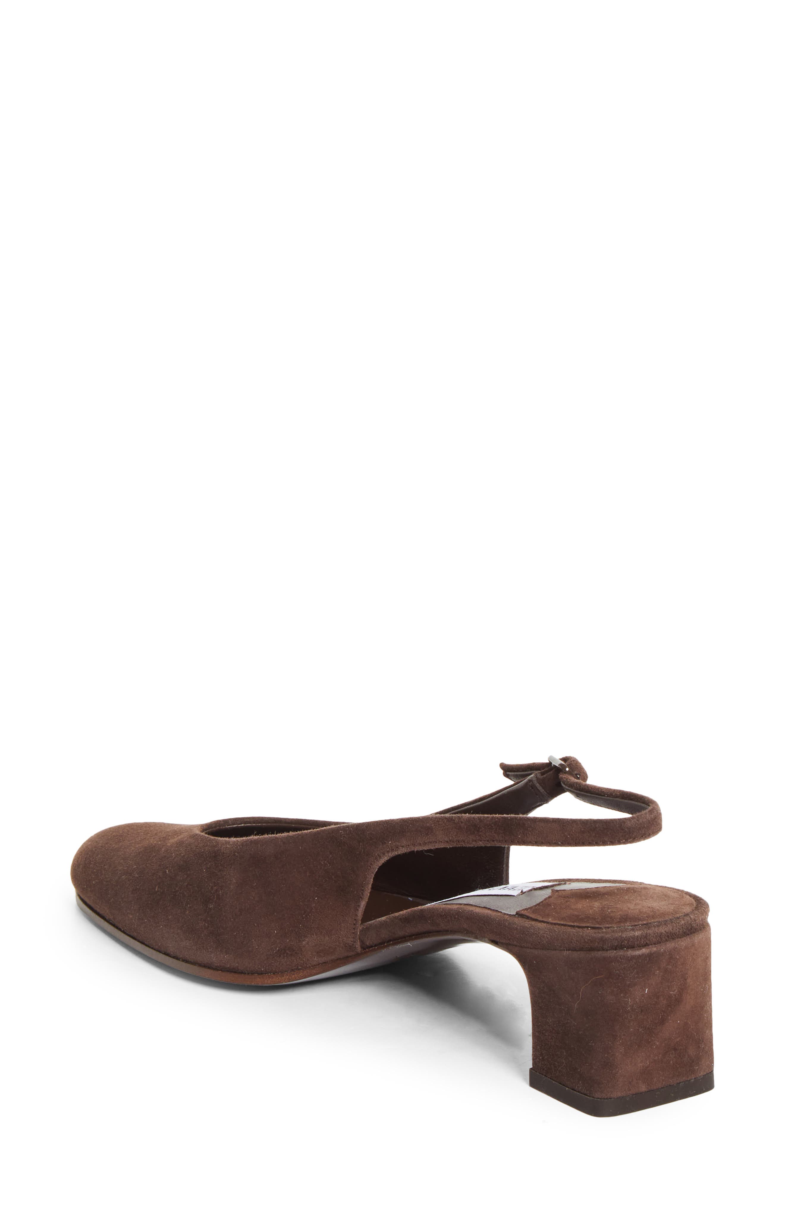 Eyla Slingback Pump, Alternate, color, CHOCOLATE