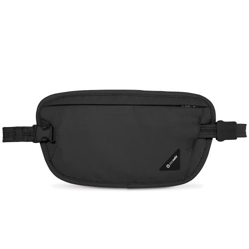 Pacsafe Coversafe X100 Anti-theft Rfid Blocking Waist Wallet In Black