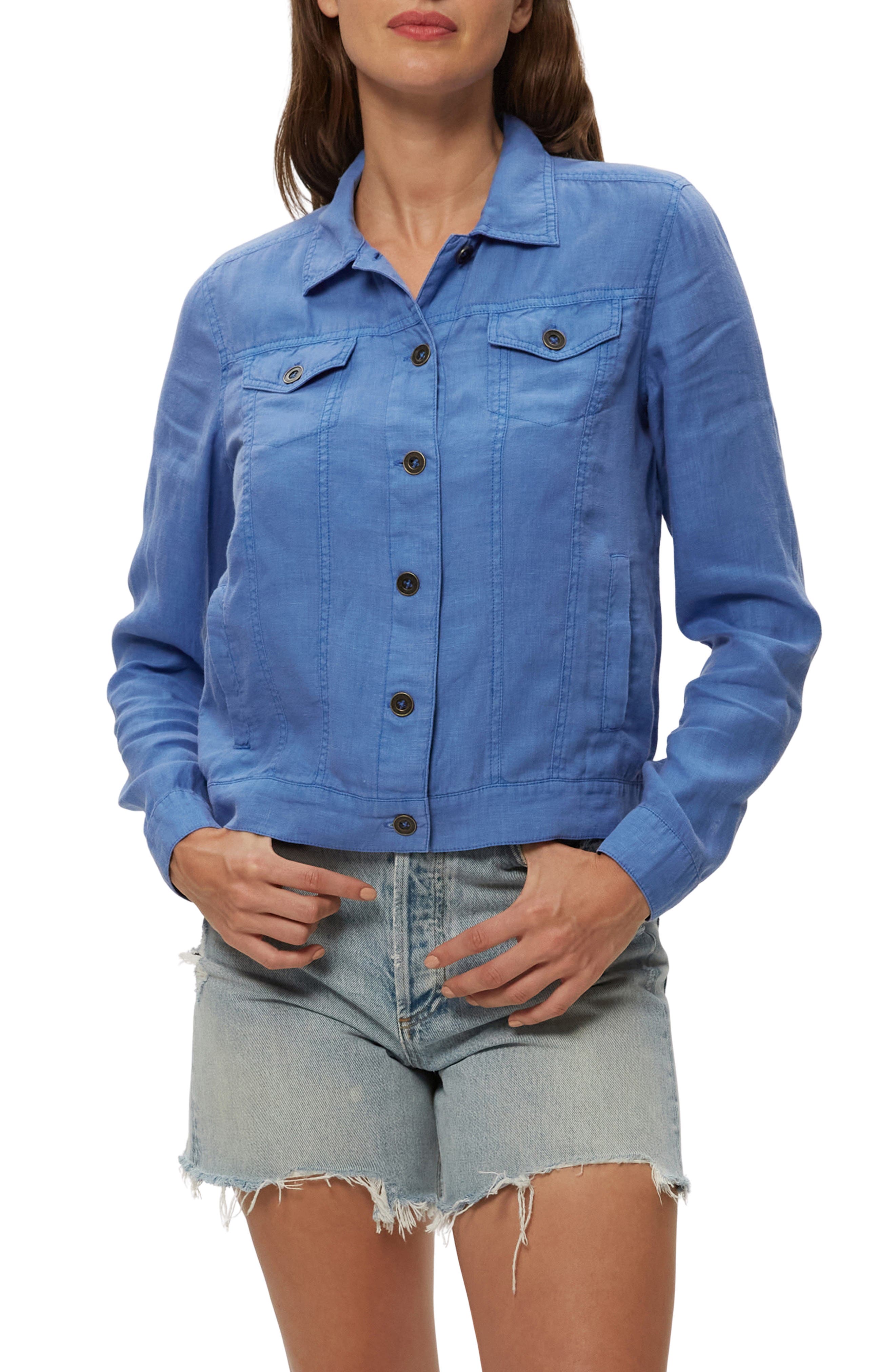 Linen Denim Jacket - image 5