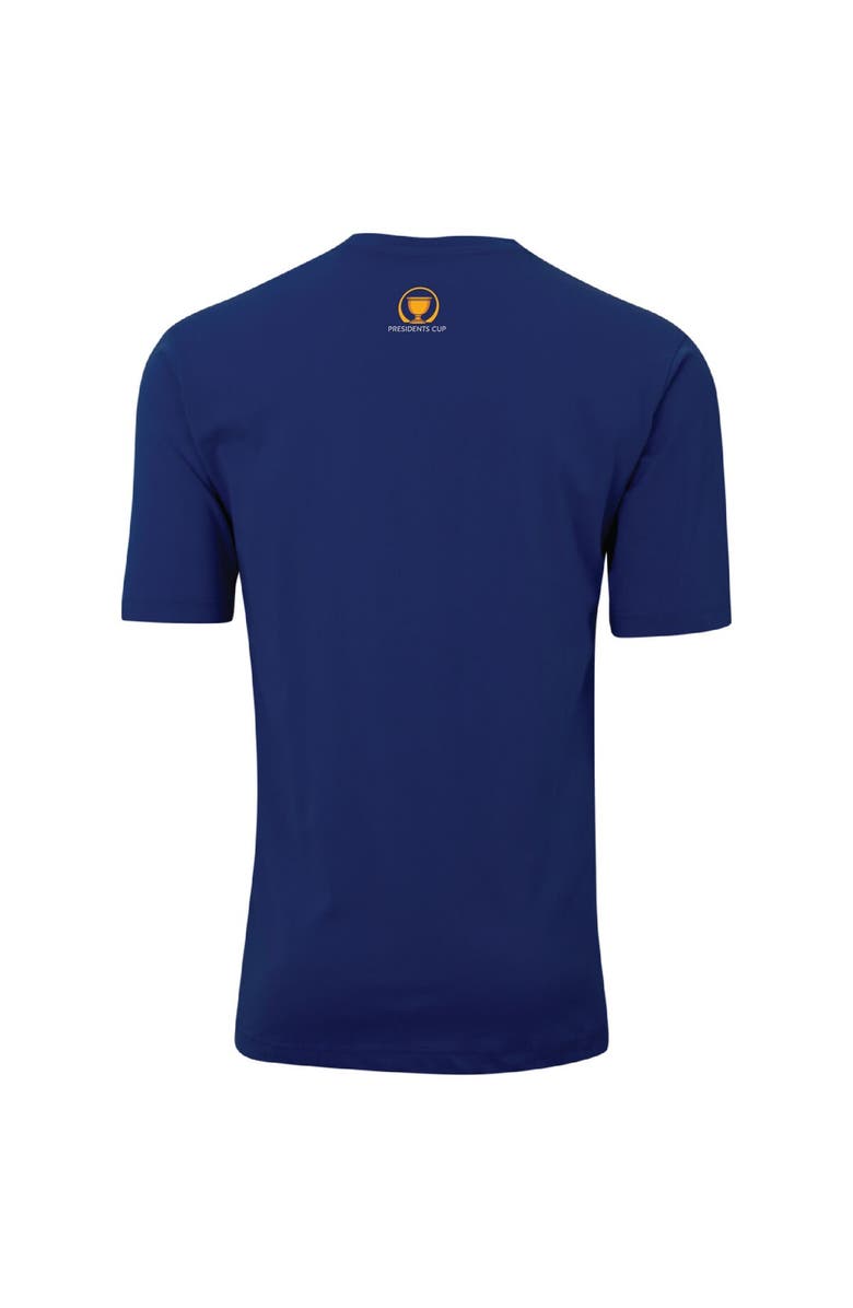 AHEAD Men's Ahead Navy 2024 Presidents Cup Pembroke T-Shirt, Alternate, color, 