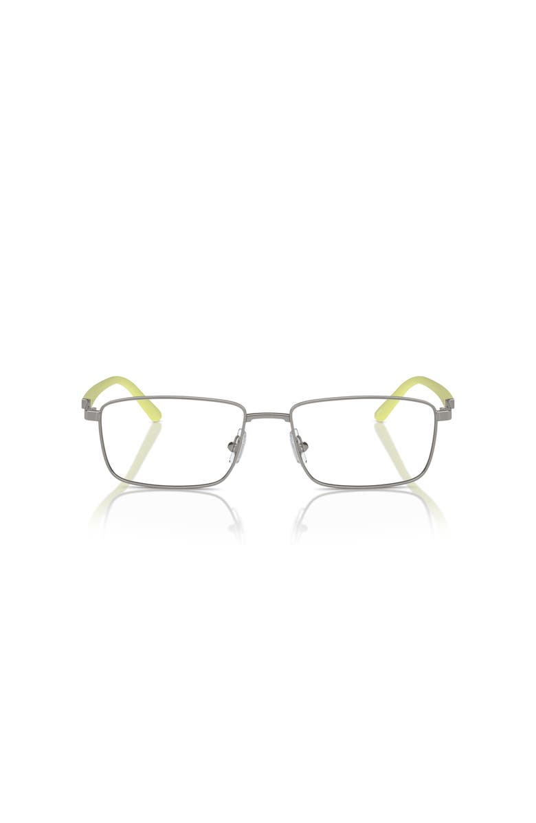ARNETTE 53mm Rectangle optical glasses, Alternate, color, Silver