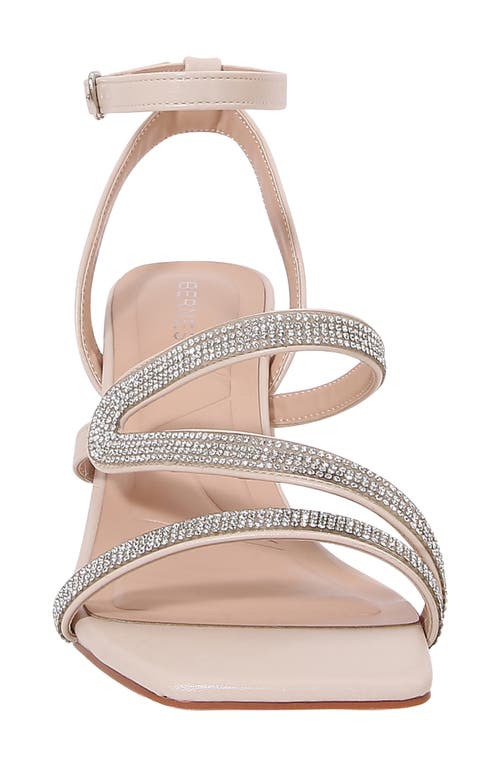 BERNESS BERNESS LILIA RHINESTONE ANKLE STRAP SANDAL