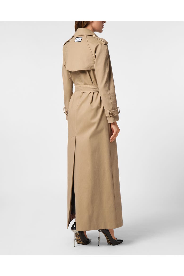 Trench Coat Monogram Women, Alternate, color, beige