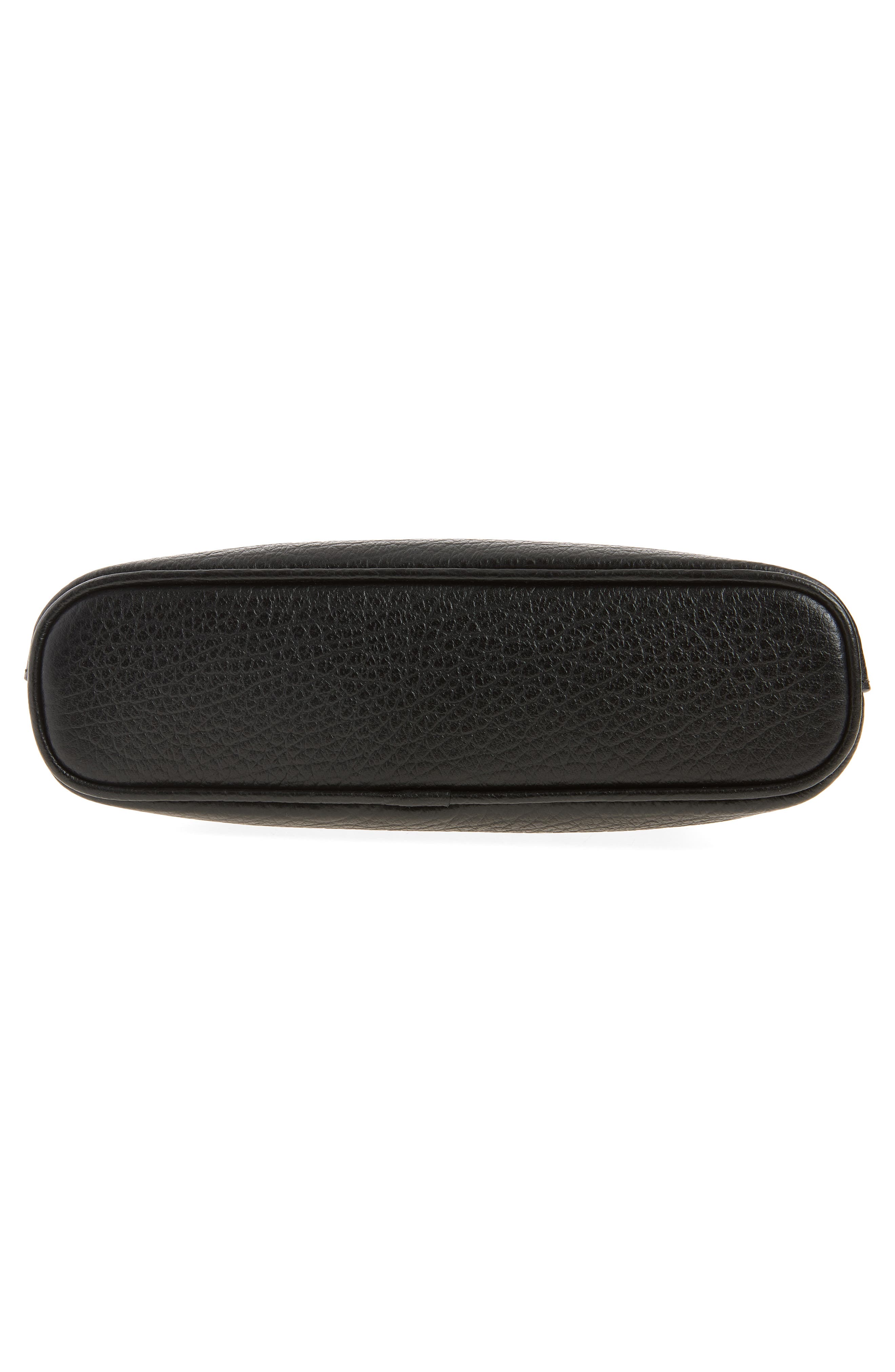 5AC Beauty Leather Pouch, Alternate, color, BLACK