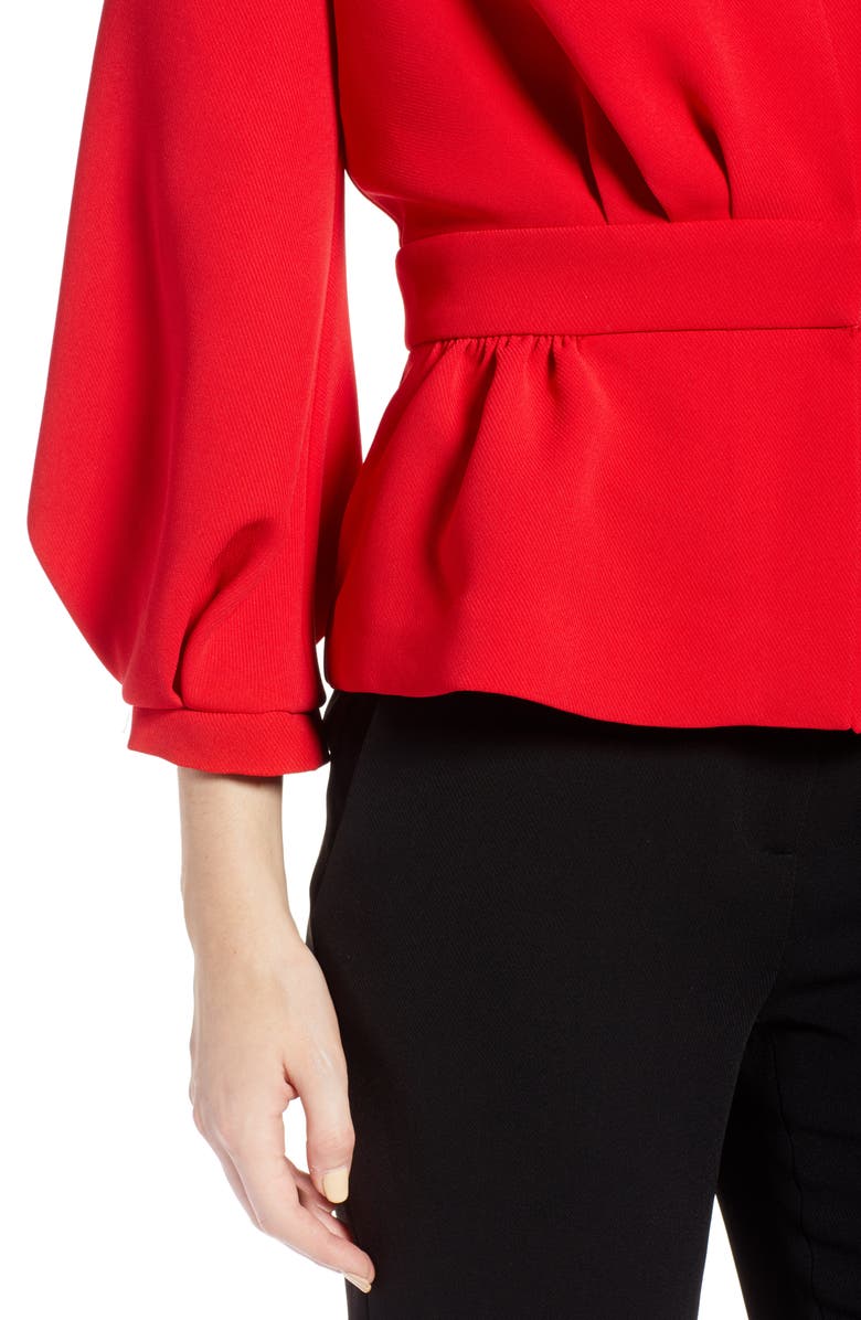 Halogen<sup>®</sup> Blouson Sleeve Jacket, Alternate, color, 