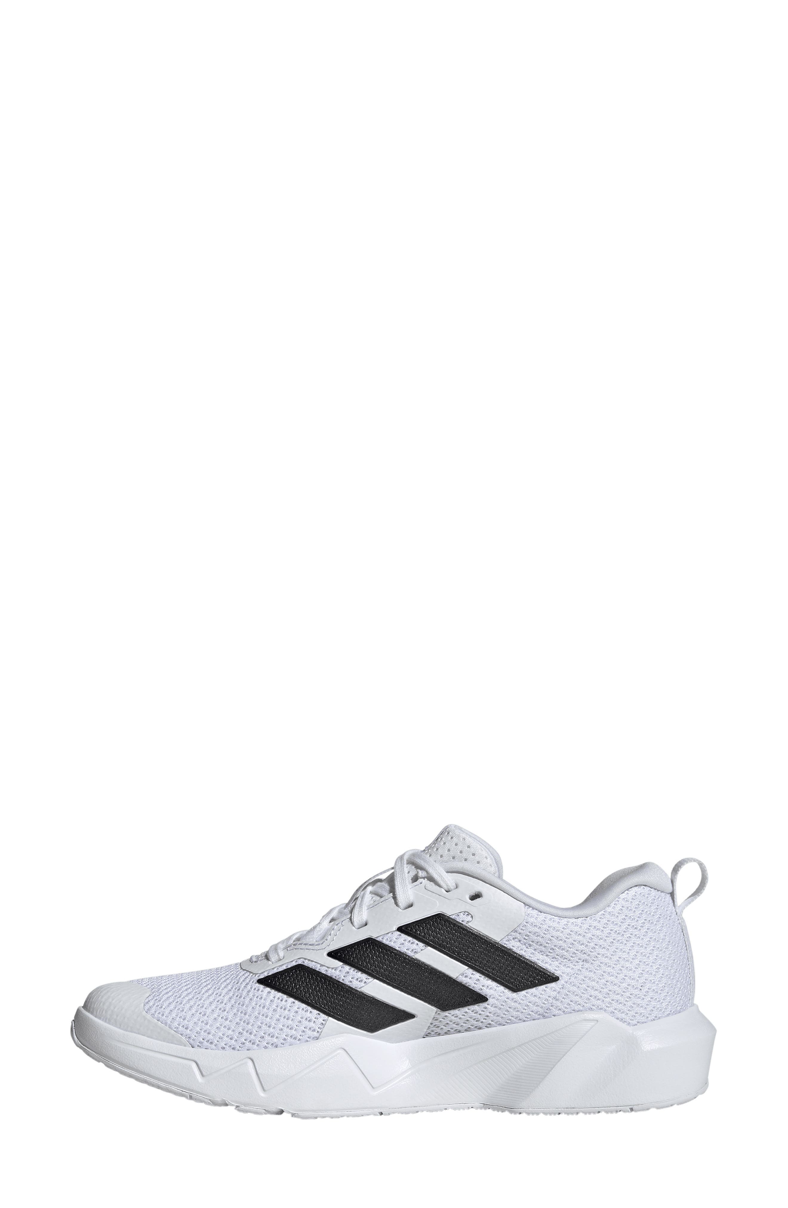 adidas Rapidmove Go Sneaker, Alternate, color, White/ Core Black/ Silver