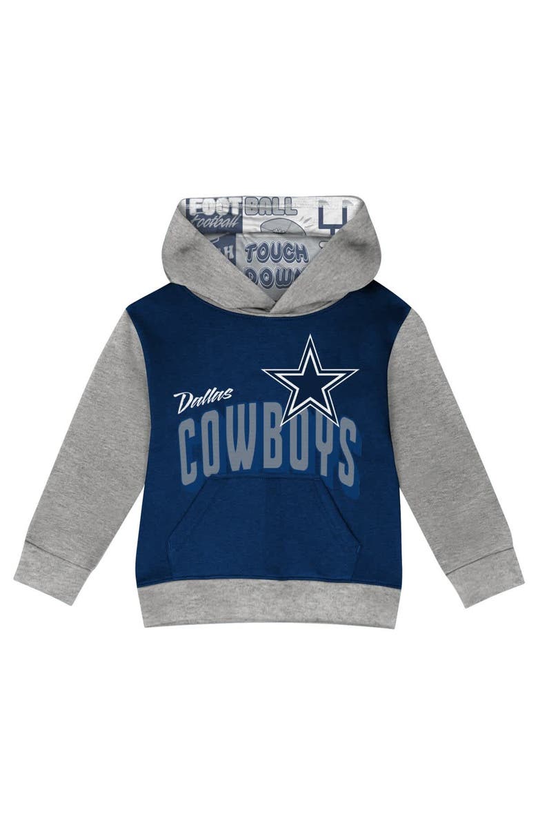 Outerstuff Toddler Dallas Cowboys Coin Toss Pullover Fleece Hoodie & Pants Set, Alternate, color, 