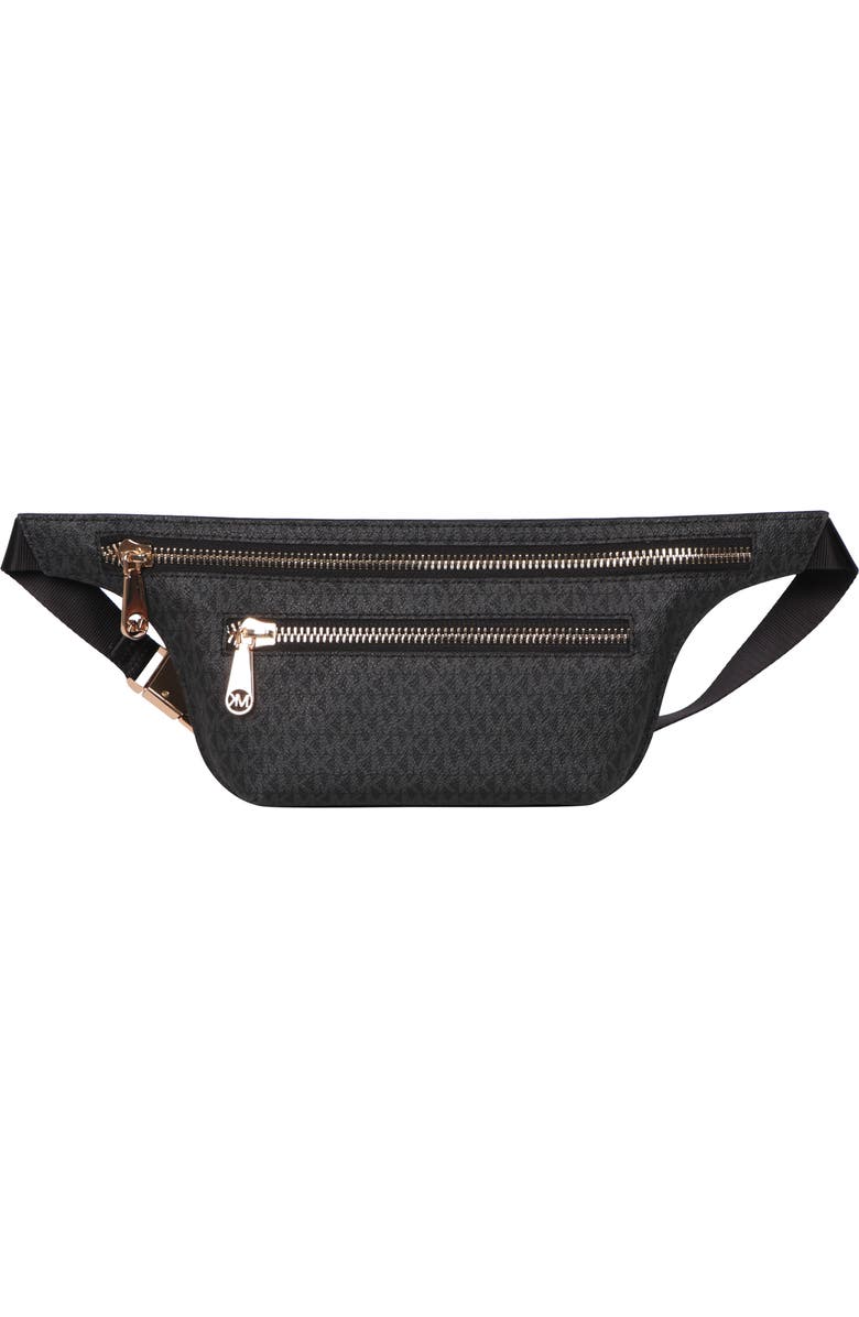 MICHAEL Michael Kors Michael Kors Faux Leather Belt Bag, Main, color,