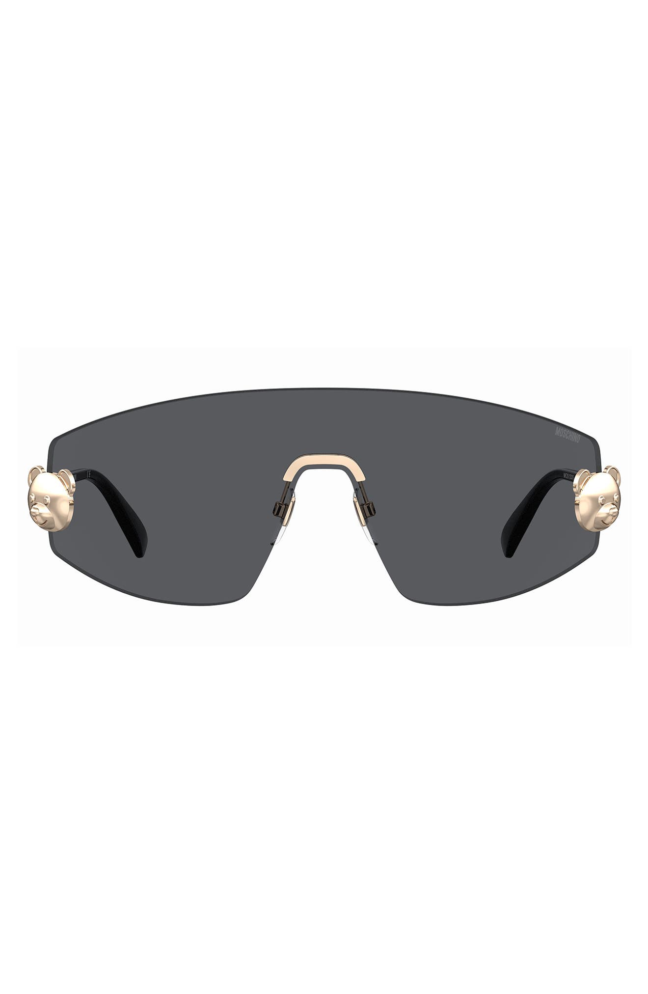 Moschino 99mm Shield Sunglasses