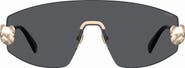 Moschino 99mm Shield Sunglasses