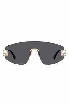 Moschino 99mm Shield Sunglasses