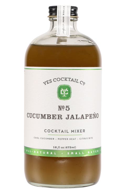 Cucumber Jalapeño Cocktail Mixer