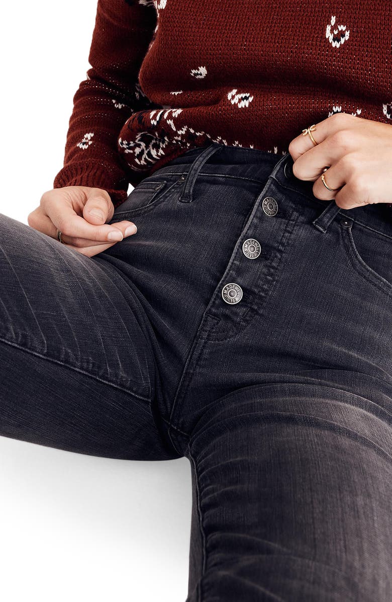 Madewell Cali Demi Bootcut Crop Jeans, Alternate, color,