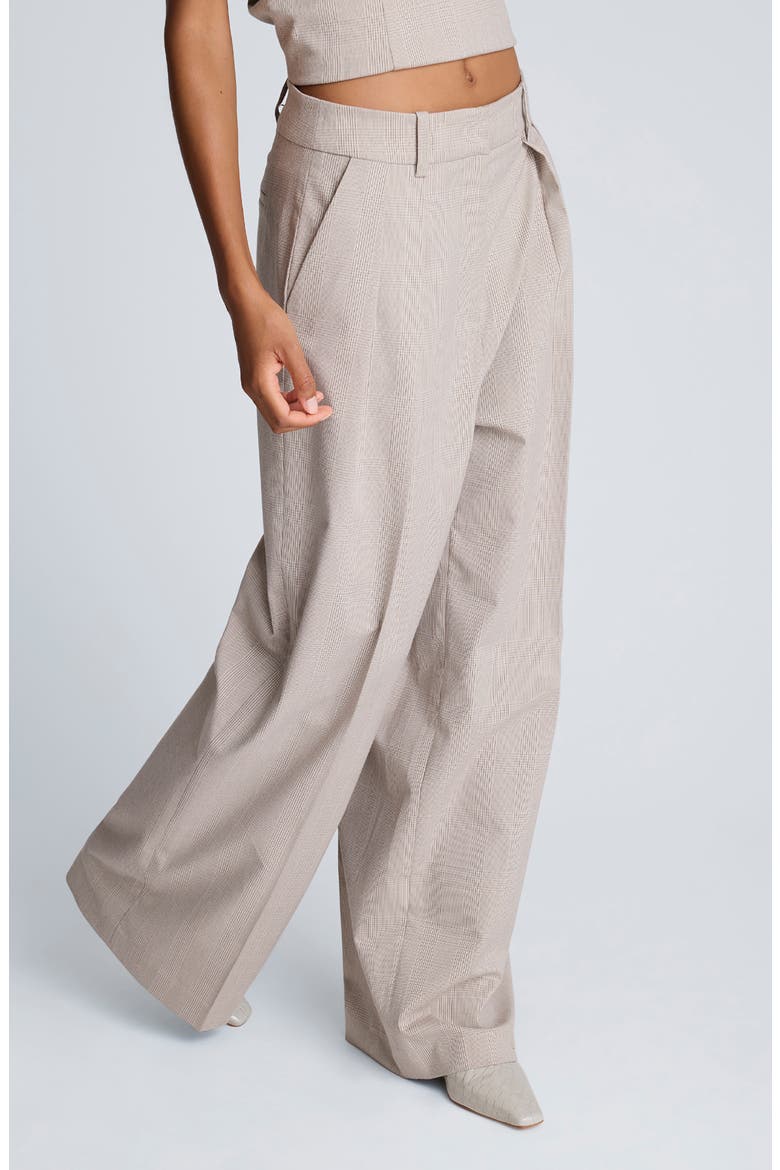 High Waist Wide Leg Pants, Alternate, color, STUCCO MULTI