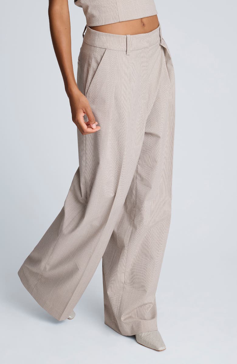 Kenneth Cole High Waist Wide Leg Pants, Alternate, color,