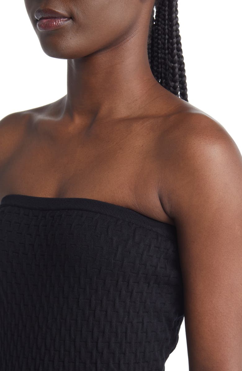 Open Edit Strapless Maxi Sweater Dress, Alternate, color,