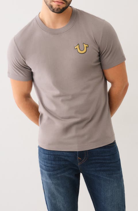 Horseshoe Buddha Graphic T-Shirt